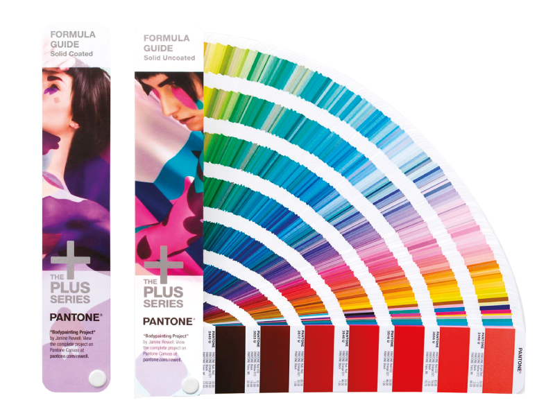 Escala de cores PANTONE Formula Guide Coated e Uncoated.
 - TotalFlexo - Soluções Para Impressão