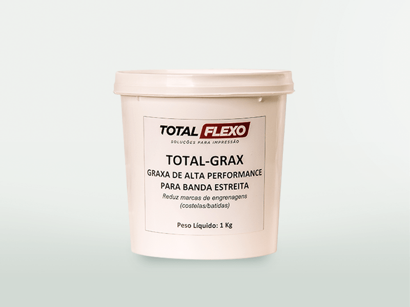 Total Grax - Graxa de alta performance para banda estreita - TotalFlexo - Soluções Para Impressão
